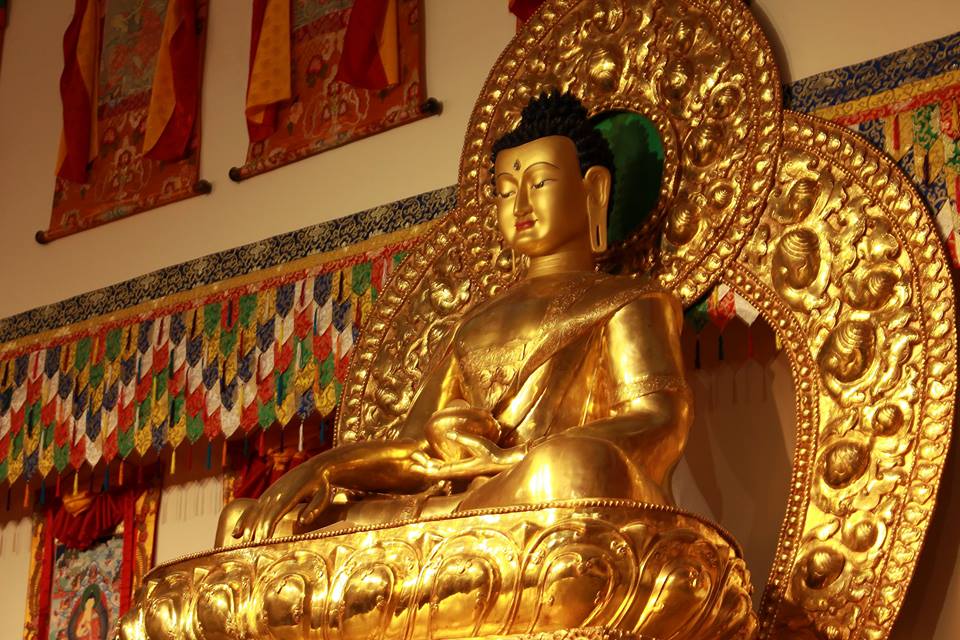 Exterior view of the temple